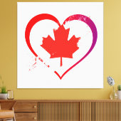 Impression du canevas de la fête du Canada (Insitu(Salon))