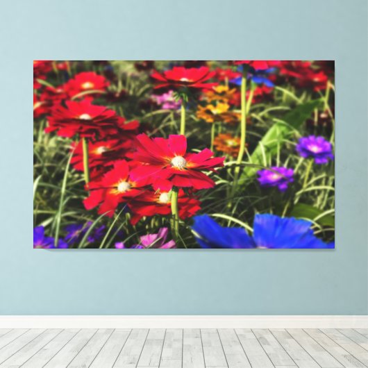 Impression du canevas de printemps Iridescente (Insitu (Plancher de Bois))