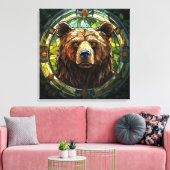 Impression du canevas d'ours (Insitu(Salon))