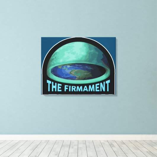 Impression du canevas du firmament (Insitu (Plancher de Bois))