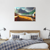 Impression du canevas du train (Insitu(Chambre))