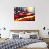 Impression du canevas du train (Insitu(Chambre))