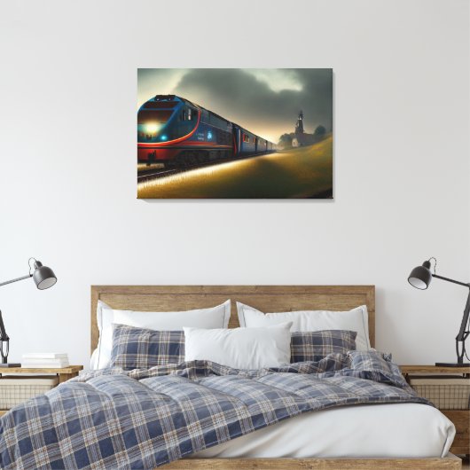 Impression du canevas du train (Insitu(Chambre))