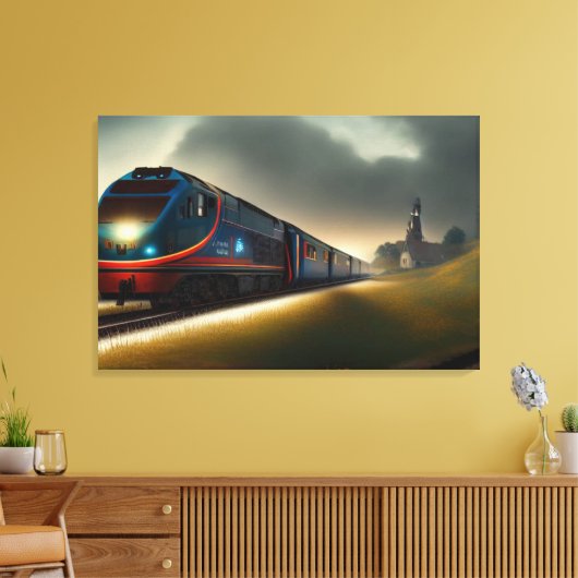Impression du canevas du train (Insitu(Salon))
