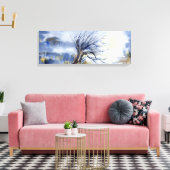 Impression du canevas "Halloween Tree" (Insitu(Salon))