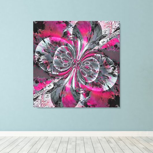 Impression du canevas Signaux mixtes (Insitu (Plancher de Bois))