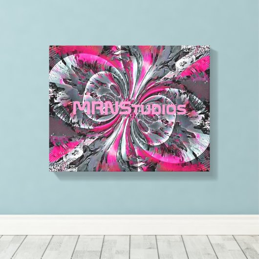 Impression du canevas Signaux mixtes (Insitu (Plancher de Bois))