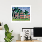 Impression du Carré de l'ancienne école (Bureau à domicile)