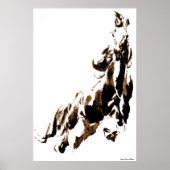 Impression du cheval (Devant)