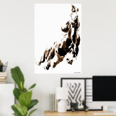 Impression du cheval (Bureau à domicile)