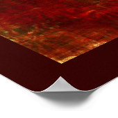 Impression du coeur de Burlap (12x12) (Coin)