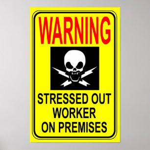 Impression du collaborateur stressé