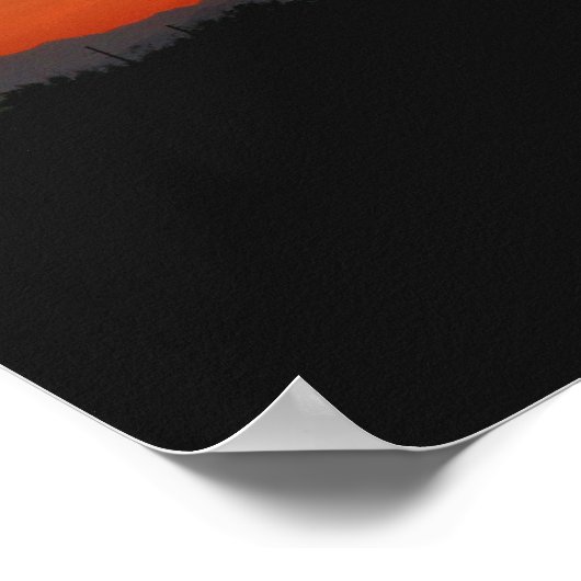 Impression du coucher de soleil Cactus (Coin)