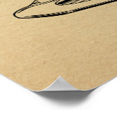 Impression du dessin d'art de l'avion de l'escadre (Coin)