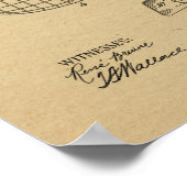 Impression du dessin de brevet d'hydravion à machi (Coin)