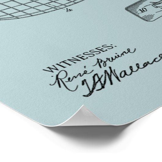 Impression du dessin de brevet d'hydravion à machi (Coin)