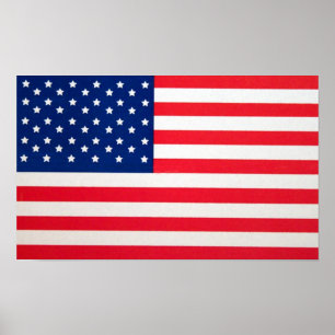 Impression du drapeau des États-Unis