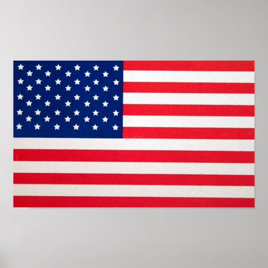 Impression du drapeau des États-Unis (Devant)