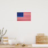 Impression du drapeau des États-Unis (Cuisine)