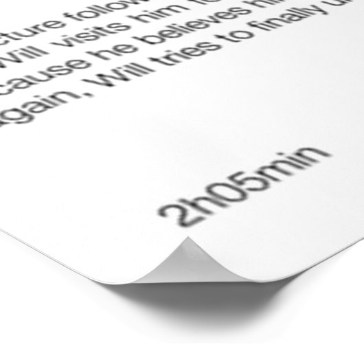 Impression du film Big Fish (Coin)