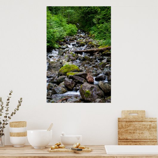 Impression du flux de montagne (Cuisine)