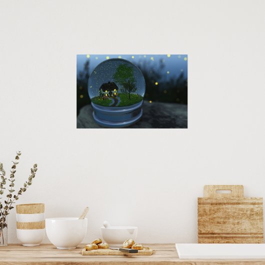 Impression du globe de lucioles (Cuisine)