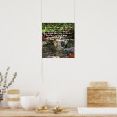 Impression du jardin arrosé (Cuisine)