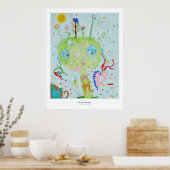 Impression du jardin intérieur (Cuisine)