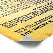 Impression du masque de toilette de Mme Rowley (Coin)