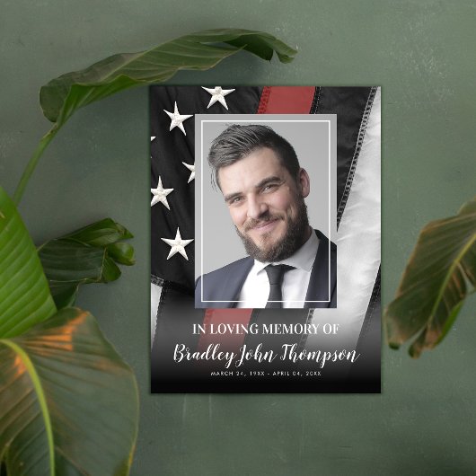 Impression du mémorial des pompiers | Affiche de l