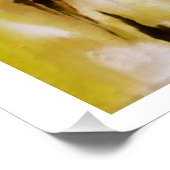 "Impression du modèle masqué", Poster brillant (Coin)