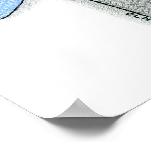 Impression du monochrome de réserve (Coin)