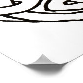 Impression du noeud scout du garçon (Coin)