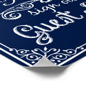 Impression du panneau du carnet d'invités mariage (Coin)