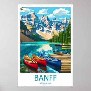 Impression du parc national de Banff Canada Art mu