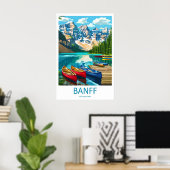 Impression du parc national de Banff Canada Art mu (Bureau à domicile)