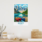 Impression du parc national de Banff Canada Art mu (Cuisine)