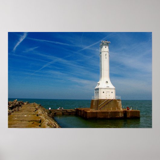 Impression du phare Huron (Devant)