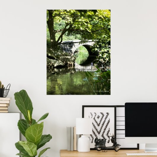 Impression du pont (Bureau à domicile)