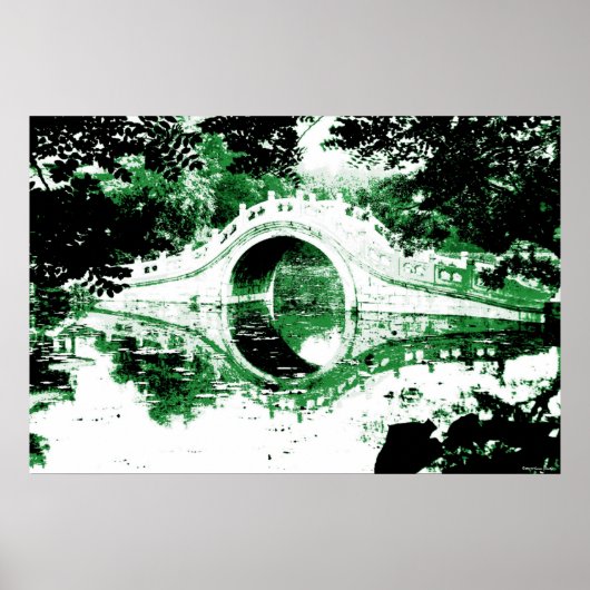 Impression du pont historique (Devant)