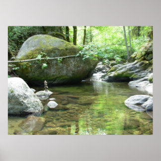 Impression du pool de méditation