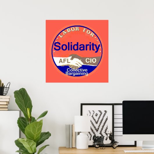 Impression du POSTER Solidarité (Bureau à domicile)