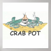 Impression du pot de crabe (Devant)