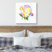 Impression du Rose de peinture à l'aquarelle (Insitu(Chambre))
