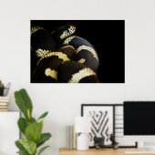 Impression du serpent royal de Californie (Bureau à domicile)