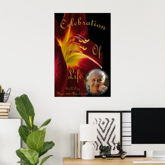 Impression du service commémoratif (Bureau à domicile)