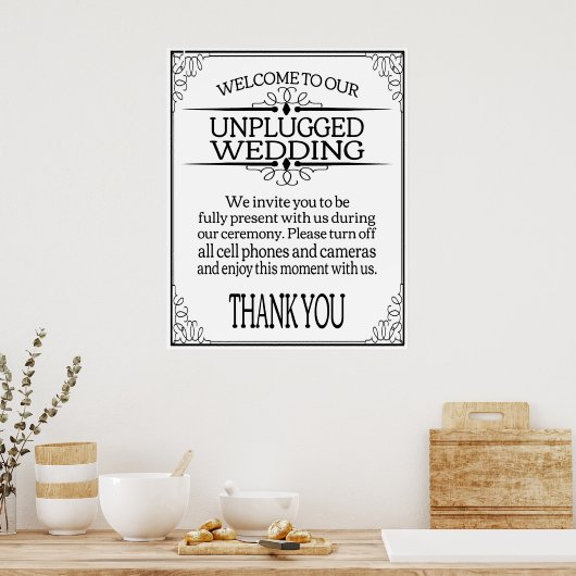 Impression du signe Mariage débranché (Cuisine)