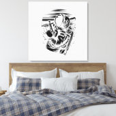 Impression du statut d'astronaute (Insitu(Chambre))