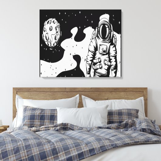 Impression du statut d'astronaute (Insitu(Chambre))