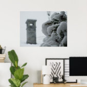 Impression du temps de neige (Bureau à domicile)